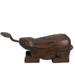 Thai Carved Wood Rabbit