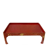 Red Lacquer Nesting Tables