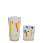 White Murano Tumbler