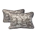 Pair Fortuny Lucrezia Lumbar Pillow
