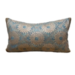 Fortuny Blue Vana Lumbar Pillow