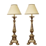 Pair Florentine Table Lamps