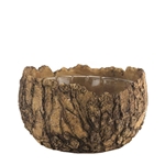 Faux Bois Planter; Lg.