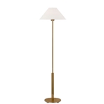 Moderne Brass LED Floor Lamp