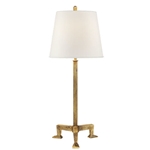 Gilt Giacometti Style Table Lamp