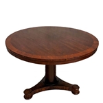 English Mahogany Center Table