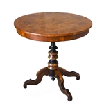 Italian Walnut Marquetry Table
