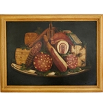 Italian Still Life Charcuterie Painting