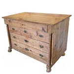French Pine Commode