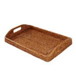 Rattan Morning Tray; Lg.