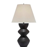 Sculptural Iron Table Lamp