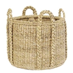 Round Rush Basket; Lg.