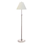 Adjustable Polished Nickel Floor Lamp