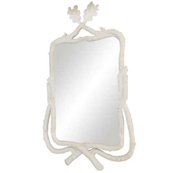 White Gesso Mirror
