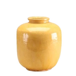 Chinese Yellow Vase