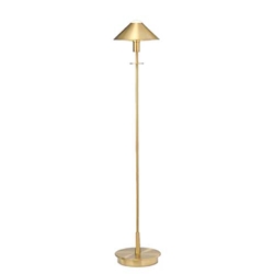 Brass Halogen Floor Lamp