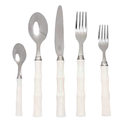 Montecito Ivory Bamboo Flatware