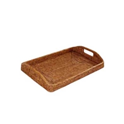 Rattan Morning Tray; Sm.