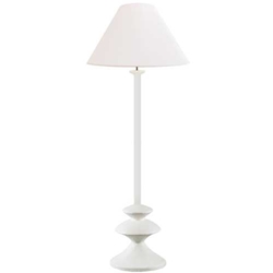 plaster floor lamp