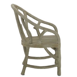 Faux Bois Garden Chair