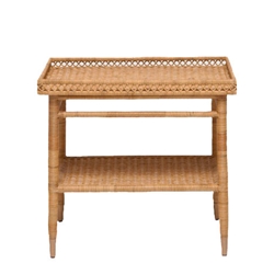 Wicker Tray Table