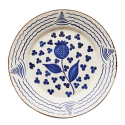 Blue Portuguese Talavera Plate