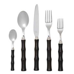 Montecito Brown Bamboo Flatware