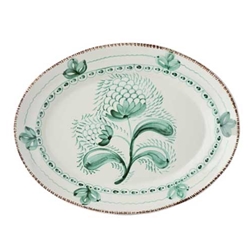 Green Portuguese Talavera Platter