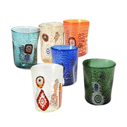 Set of Murano Tumblers