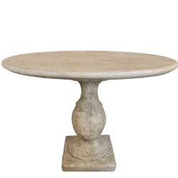 Oval Balustrade Stone Table