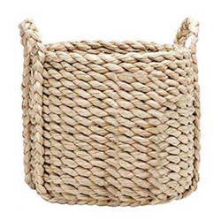 Round Rush Basket; Lg.