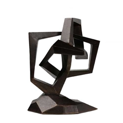 Abstract Bronze Sculpture