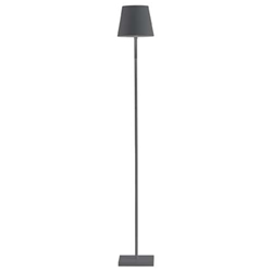 Charcoal Cordless LED Floor Lamp