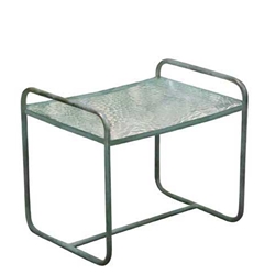 Walter Lamb Bronze Side Table