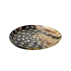 Peacock Horn Plate