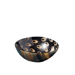 Peacock Horn Bowl