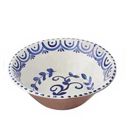 Blue Portuguese Talavera Bowl