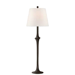 Bronze Sculpted Table Lamp