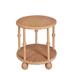 Lucas Wicker Side Table