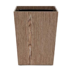 Deco Oak Wastebasket