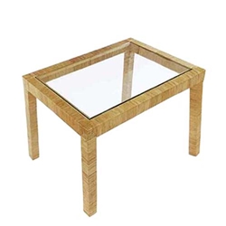 Rattan Side Table