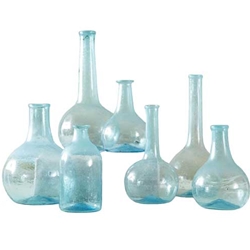 Aquamarine Vintage Vase Set