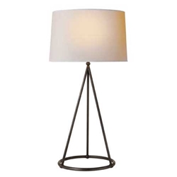 Iron Tripod Table Lamp