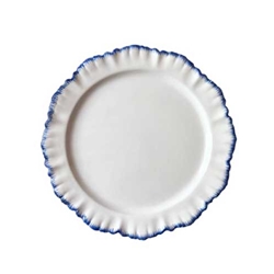 Blue Shell Edge Salad Plate