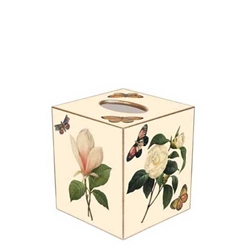 Magnolia Peony Tissue Box