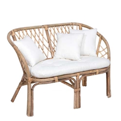 Rattan Loveseat