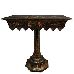 Japanned Lacquer Table