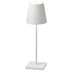 White Cordless LED Table Lamp