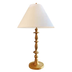 French Gilt Bronze Sculpture Lamp