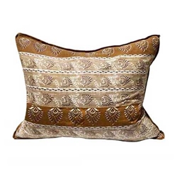 Pair Indian Batik Pillows